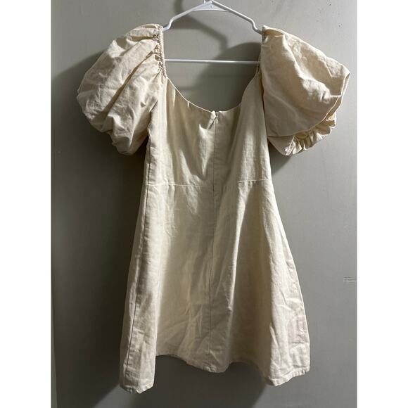 🔴Peppermayo San Sebastian Mini Dress - White size US 6 - Picture 6 of 7